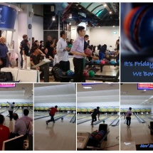 Bowling - Provides a casual atmosphere which allow us to develop and grow together!